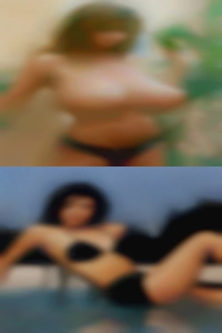 Nude sex woman Trout fishing.