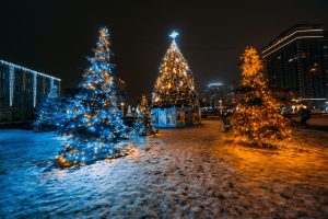 Visiting the Christmas Lights